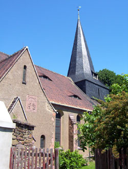 Die Kirche von Collmen